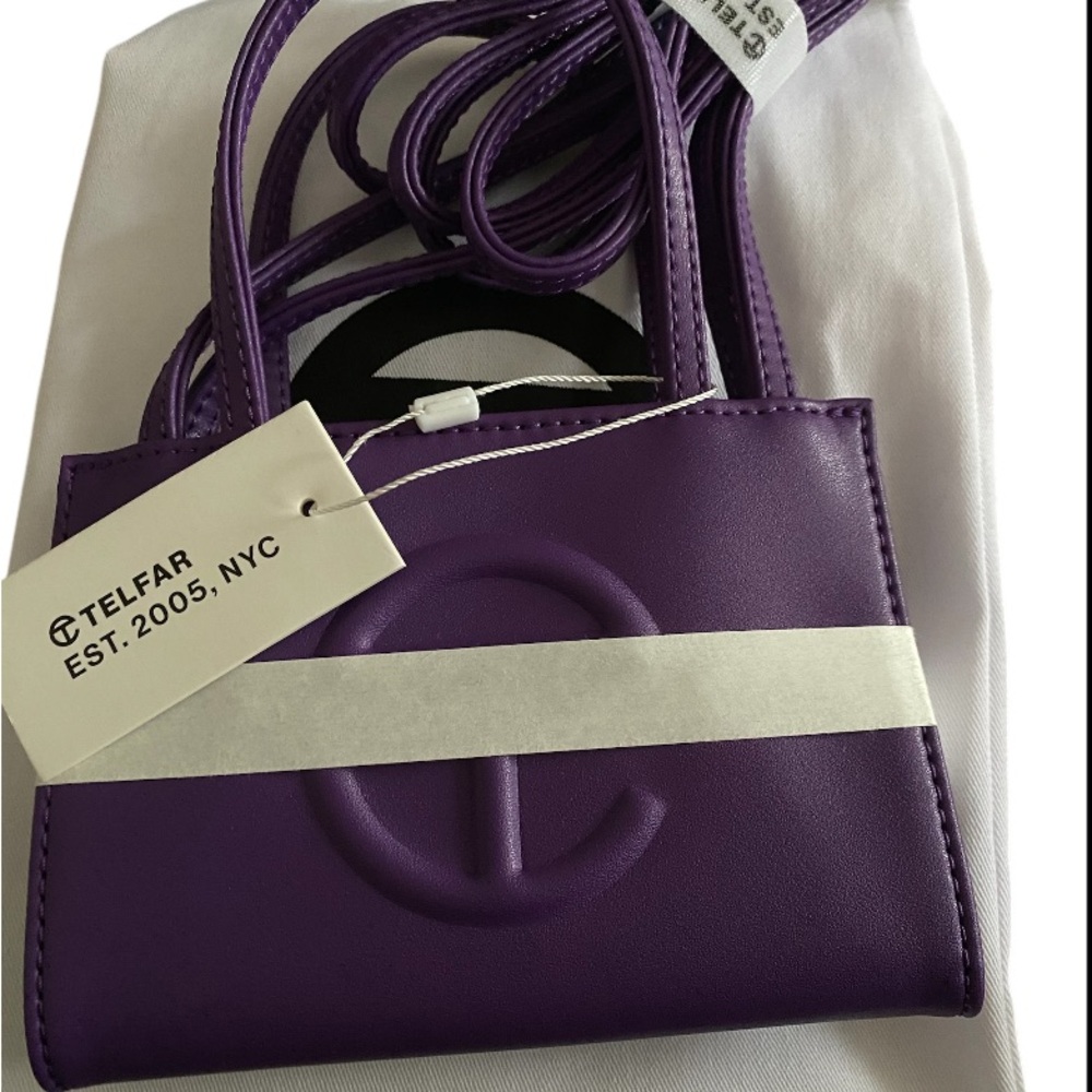 Telfar Grape Mini Bag - New with tags